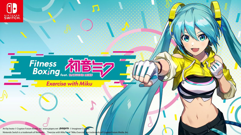 Fitness Boxing feat. HATSUNE MIKU English Language Release set for July 12th